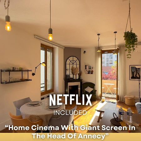 Duplex Loft - Central & Home Cinema 阿讷西 外观 照片