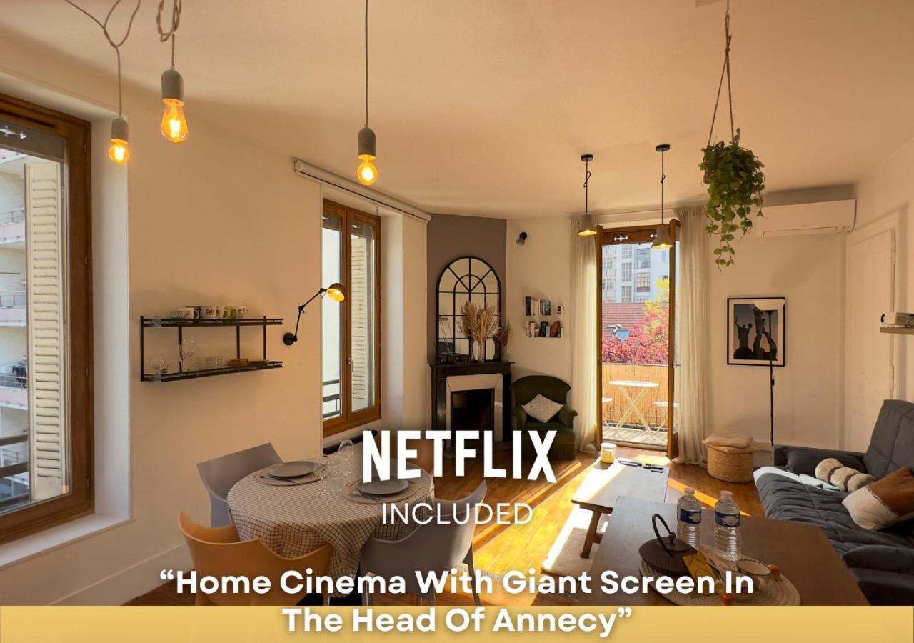Duplex Loft - Central & Home Cinema 阿讷西 外观 照片